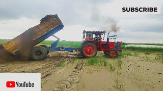 Belarus Mtz#tractor in loading trolly#very nice video