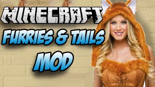 Minecraft: Tails & Furries Mod! | FOX, DRAGON, LIZARD & DEVIL TAILS!