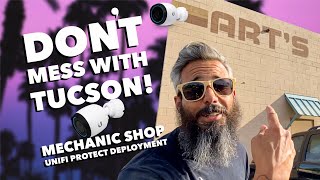 Mechanic Shop Security Camera System Upgrade with UniFi Protect