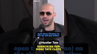 Andrew Gave Bribes To Open His Casinos During Covid Lockdowns😬👀😉 | Hustler Tate #shorts