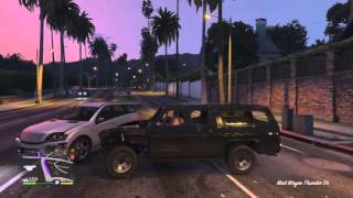 GTA V Online Funny moments! Burial game