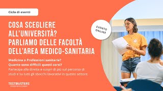 Cosa fare all'Università - Area medico-sanitaria