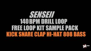 140 BPM Kick Snare Clap Hi-Hat Slide 808 Free UK Drill   Preset Stems Producer Pattern Loop