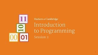 Introduction to Programming #2