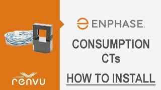 Enphase CT-200-SPLIT  - How to Install Consumption CTs for Consumption Monitoring