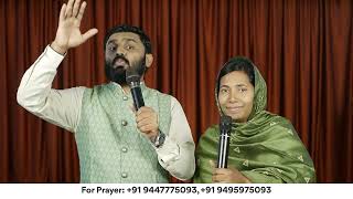 Revealing The Living Christ | Br.Tony Francis & Sis. Ginu Tony | Tamil Christian message | #jebamtv