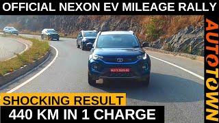 Nexon EV mileage rally |||| Officially held by tata motors