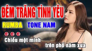 Đêm Trăng Tình Yêu Karaoke Tone Nam _ Beat Thanh Hà