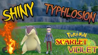 Shiny Cyndaquil Evolution Chart and Terastallize Battle [Pokemon Scarlet and Violet]