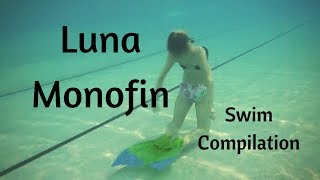 Finis Luna Monofin - Swim Compilation