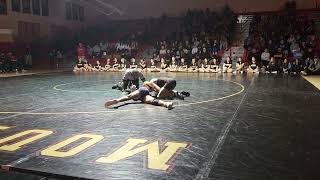 NJ Wrestling: Mount Olive's Colin Smyth records 2nd-period pin vs. West Morris