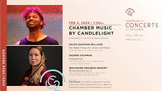 Feb. 4 2024: Chamber Music by Candlelight