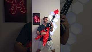 I Made This Amazing Guitar Out of Balloons! (Didn't Dave Mustaine write this riff???)