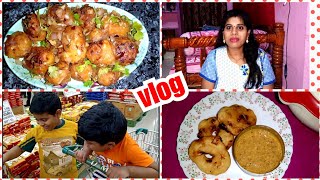 Vlog||D Mart shopping||recipe for restaurant style veg Manchuria at home||rohini's kitchen and vlogs