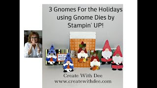 Gnome for 3 Seasons! Halloween, Fall & Christmas