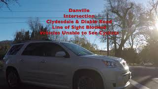 DANVIILLE, DIABLO RD & CLYDEDALE INTERERSECTION