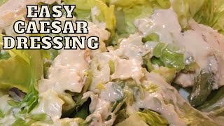 EASY CAESAR DRESSING