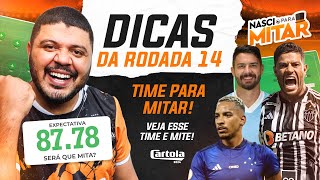 CARTOLA FC 2024 - DICAS RODADA 14 - CARTOLA RODADA 14.