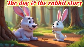 The dog and the rabbit story for kids with a lesson |Bedtime stories | Story time | Nursery ABC