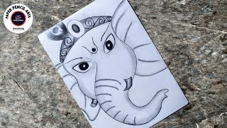 How to draw lord ganesha // ganpati drawing