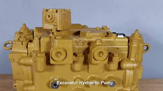 #Caterpillar #Excavator 312C Main Pump SBS80 312C Hydraulic Pump 176-8134 173-0663