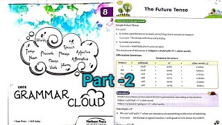 Grammar Cloud/Class-8 L-14 The Future Tense(part-2)Solved Exercise @shraddhasmarteducation9327