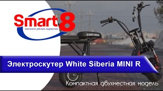 Электроскутер White Siberia MINI R 1200W купить в Минске - smart8.by