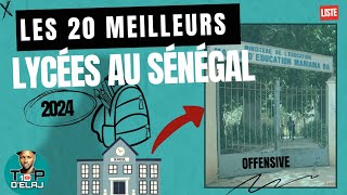 Les 20 des meilleurs  lycées au Sénégal 2024