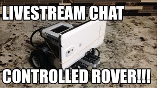 Robot Controlled By Twitch Chat LIVE!!!