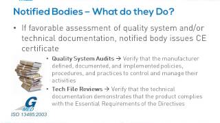 CE Marking and the Roles of Notified Bodies