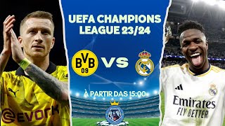 BORUSSIA DORTMUND X REAL MADRID - AO VIVO (UEFA CHAMPIONS LEAGUE 23/24)