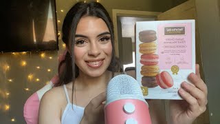 Asmr|| Italian Gelato Filled Macarons mukbang🍬🍨 (cupped eating sounds)