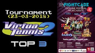 Fightcade Offline Festival 2.0 - VIRTUA TENNIS 2 Tournament - Top 3