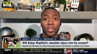 Ryan Clark reacts to Browns def. Broncos 17-14 in Week 7 without Mayfield; Case Keenum 199 YDS, TD