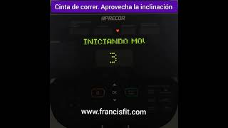 Cardio con inclinación en cinta