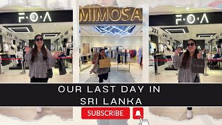 Our Last Day In Sri Lanka | Shopping | Ice Cream | #vlog 20