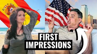 American Reacts to First Time in Spain: Unbelievable Cultural Shocks! 🇪🇸🇺🇸😲