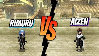 Aizen Vs Rimuru bleach x I got reincarnated as a slime fights / mugen