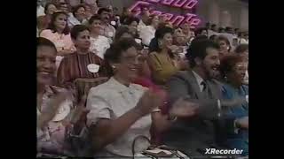 SÁBADO GIGANTE: Ammy Díaz Cantando 🎶 en el Chacal de la Trompeta 🎺 1989