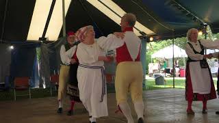 Toronto Swedish Folkdancers, Scandinavian Festival, Jamestown NY 2019-7-21 12.30 pt3of3