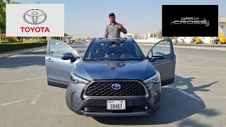 2023 Toyota Corolla Cross HYBRID / In-Depth Review Exterior, Interior & Road Test (HINDI/URDU) #UAE