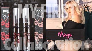 MY FIRST COLLABORATION// HUGE ANNOUNCEMENT// MY LIPSTICKS // THEMEGSCAHILL