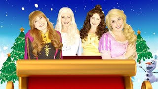 Disney Princess Jingle Bells| Princess Playhouse Christmas Songs for Kids