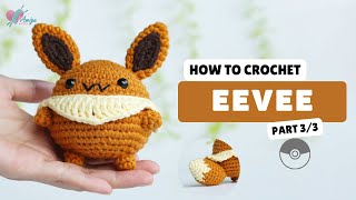 #454 | Amigurumi Eevee (3/3) | Crochet Pokémon Amigurumi | Free Pattern | Amiguworld