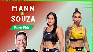 UFC Vegas 91 - Marnic Mann vs Ketlen Souza PREDICTION