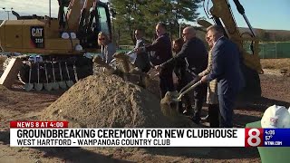 West Hartford country club breaks ground on new clubhouse after back-to-back fires