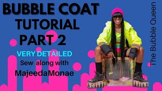 DIY Puffer Coat Tutorial / How to sew a Bubble Coat from Scratch Part 2