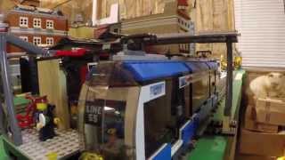 LEGO City Transport Train converted to 9V