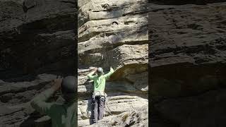 Rock Climbing at Waka Beach - Elwha River - Olympic Peninsula - Washington