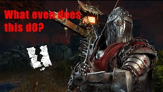 Exposing Executioner KNIGHT BUILD SHOWCASE!  - Dead by Daylight Knight gameplay showcase.